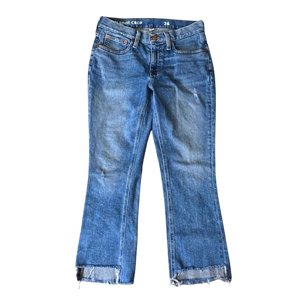 J. Crew Demi Boot Crop Womans Size 26